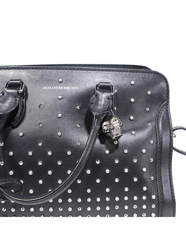 Alexander Mcqueen Black Stud 2WAY - ALEXANDER MCQUEEN - BALAAN 6