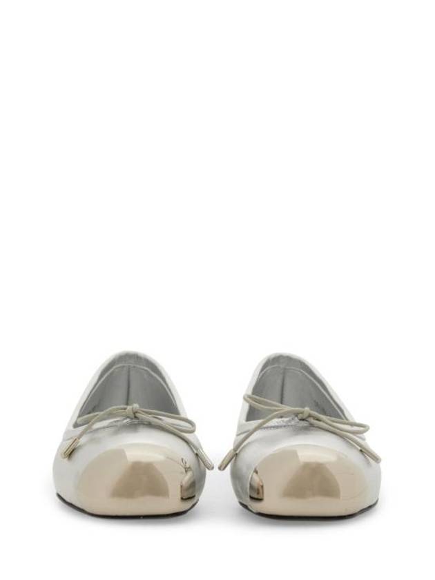 Ballerina Flat Shoes White - ALEXANDER MCQUEEN - BALAAN 4