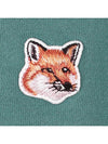 Fox Head Patch Regular Hoodie Pine Green - MAISON KITSUNE - BALAAN 6