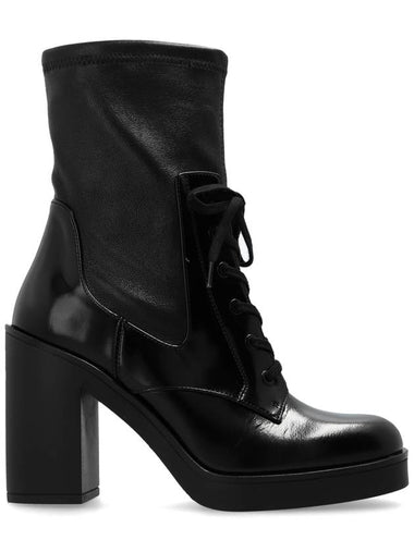 Stuart Weitzman Heeled Ankle Boots Everitt, Women's, Black - STUART WEITZMAN - BALAAN 1