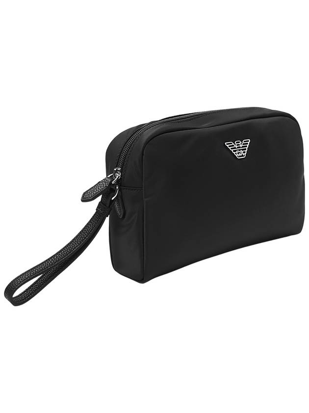 Logo Pouch Bag Black - EMPORIO ARMANI - BALAAN 4