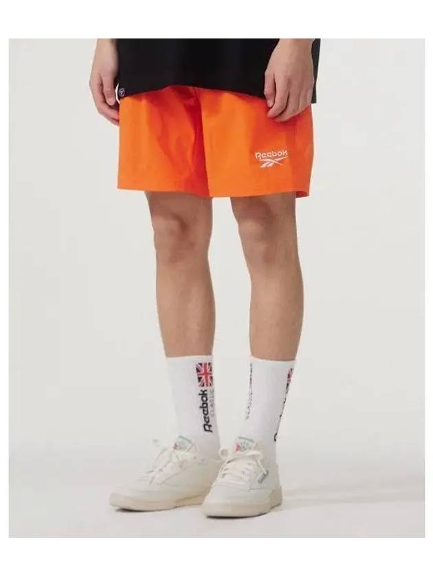 stretch shorts orange - REEBOK - BALAAN 1