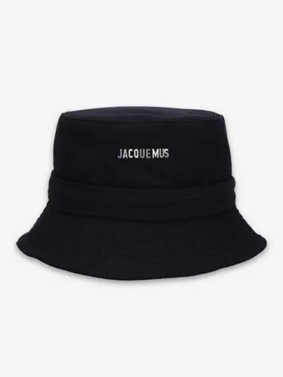 Le Bob Gadjo Bucket Hat Black - JACQUEMUS - BALAAN 2