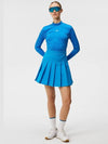 Women's Adina Golf Skirt Brilliant Blue - J.LINDEBERG - BALAAN 3