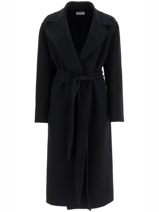 woolen robe-style coat with - THE ROW - BALAAN 1