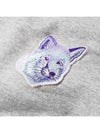 Cool Tone Fox Head Patch Clean Sweatshirt Gray Melange - MAISON KITSUNE - BALAAN 4