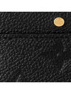 Monogram Empreinte Card Wallet Black - LOUIS VUITTON - BALAAN 3