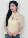 Logo Knit Top Cream - VIVIENNE WESTWOOD - BALAAN 3