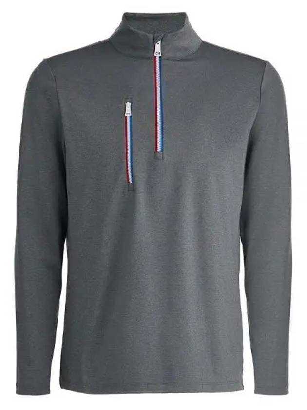 Men's Daytona Tech Interlock Pullover Sweater Dark Grey - G/FORE - BALAAN 2