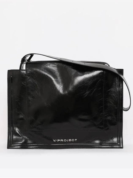 WBAG24 S25 SHINY BLACK solder bag - Y/PROJECT - BALAAN 1