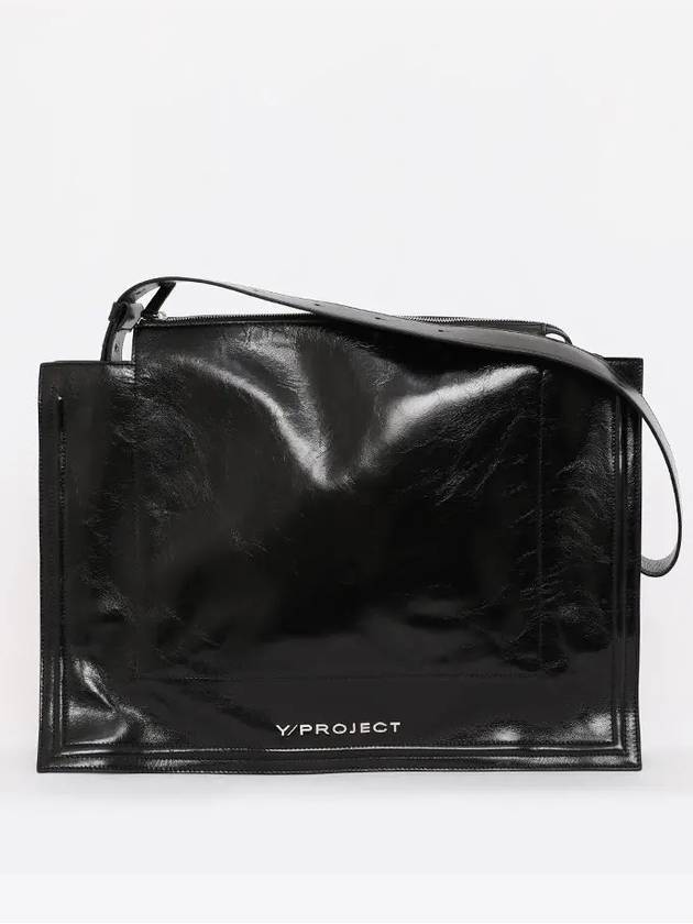 WBAG24 S25 SHINY BLACK solder bag - Y/PROJECT - BALAAN 3