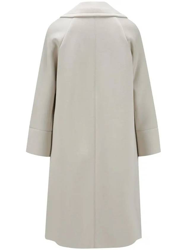 Women's Alvaro Viscose Jersey Single Coat Light Grey - MAX MARA - BALAAN 4