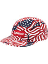 Washed Chino Twill Camp Cap Stars and Stripes Washed Chino Twill Camp Cap - SUPREME - BALAAN 3