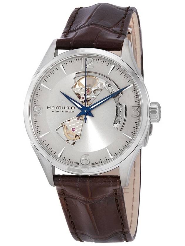 Jazzmaster Open Heart Watch Brown - HAMILTON - BALAAN 2