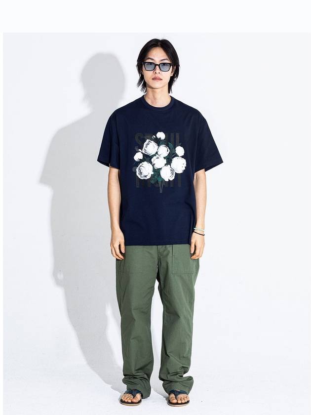 Colorful Flower Seoul Night Navy T-shirt - GRAN TURISMO - BALAAN 5