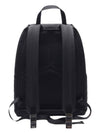 Triangle Logo Nylon Backpack Black - PRADA - BALAAN 4