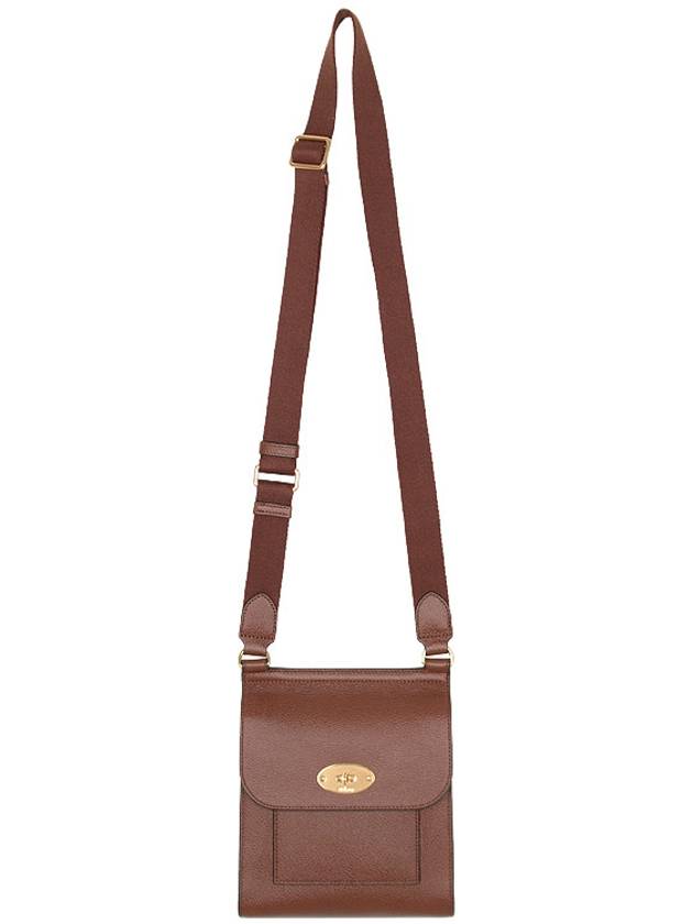 Antony Small Leather Cross Bag Brown - MULBERRY - BALAAN 4