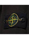 Compass Patch Cotton Sweatshirt Black - STONE ISLAND - BALAAN 5