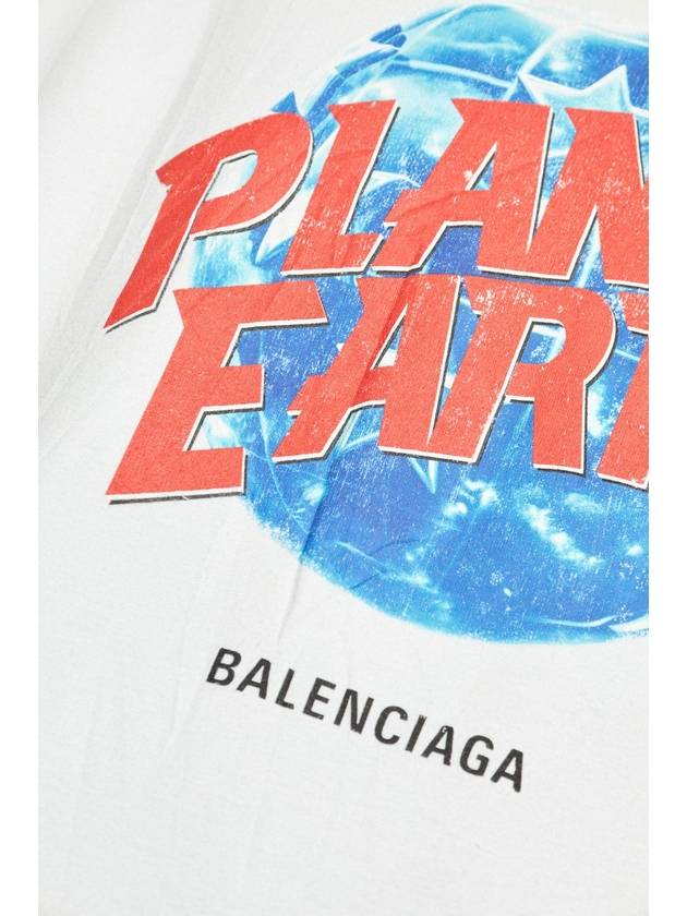 Balenciaga T-shirt With ‘vintage’ Effect, Unisex, Grey - BALENCIAGA - BALAAN 5