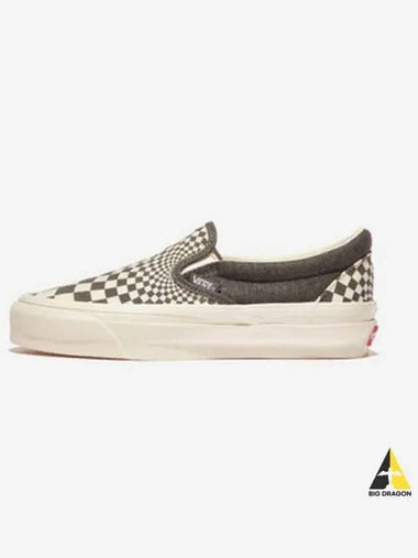 MTE slip on reissue 98 radial checkerboard pewter marshmallow PEWTERMARSHMALLOW - VANS - BALAAN 1