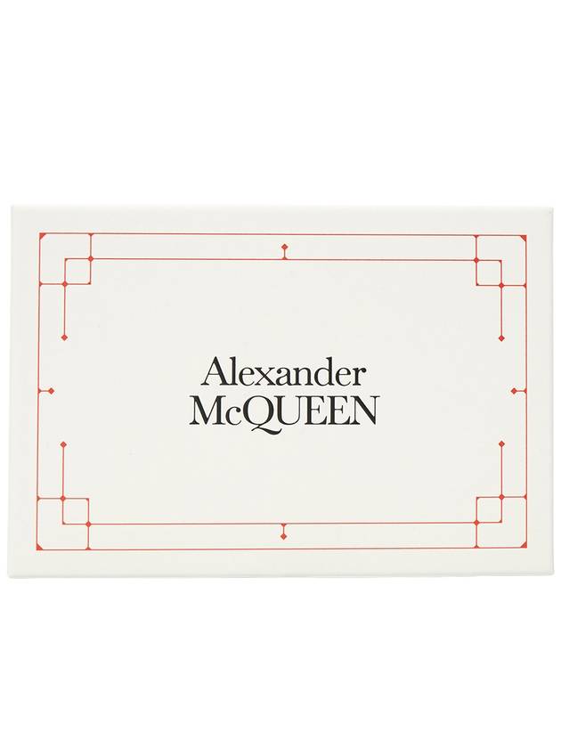 Leather Card Wallet Green - ALEXANDER MCQUEEN - BALAAN 8