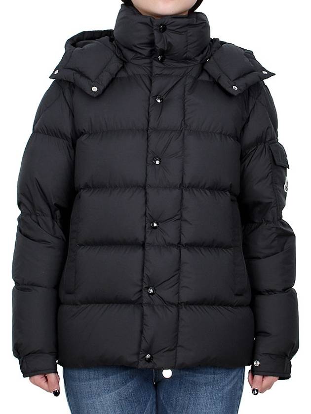 Maya 70 Short Padding Black - MONCLER - BALAAN 3