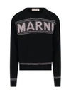 Fisherman Logo Knit Top Black - MARNI - BALAAN 2