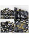 8063760 142324 B4564 Mix Check Zip-up Shirt - BURBERRY - BALAAN 5