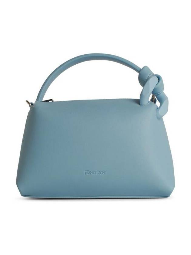 JW Anderson Light Blue Leather 'Corner' Small Bag - JW ANDERSON - BALAAN 1