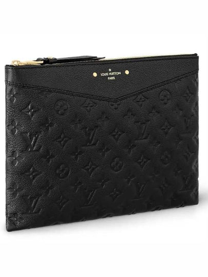 Monogram Daily Empreinte Pouch Bag Black - LOUIS VUITTON - BALAAN 2