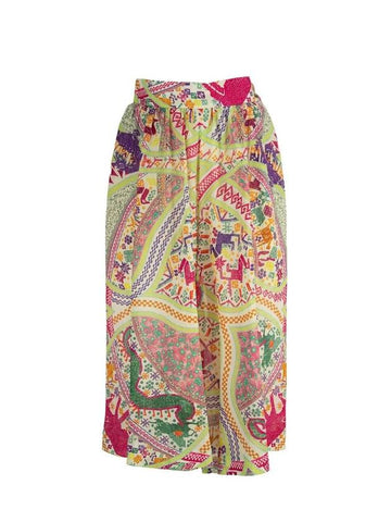 Women's Geometric Print Long H-Line Skirt - ETRO - BALAAN 1