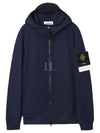 Wappen Patch Soft Shell Hooded Jacket Navy - STONE ISLAND - BALAAN 2