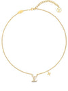 LV Iconic Necklace Gold - LOUIS VUITTON - BALAAN 1