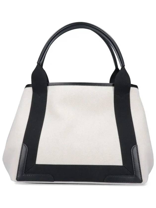 Cabas Small Tote Bag Natural Black - BALENCIAGA - BALAAN 4