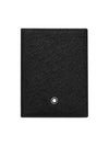 Sartorial 4CC Bifold Leather Card Wallet Black - MONTBLANC - BALAAN 1