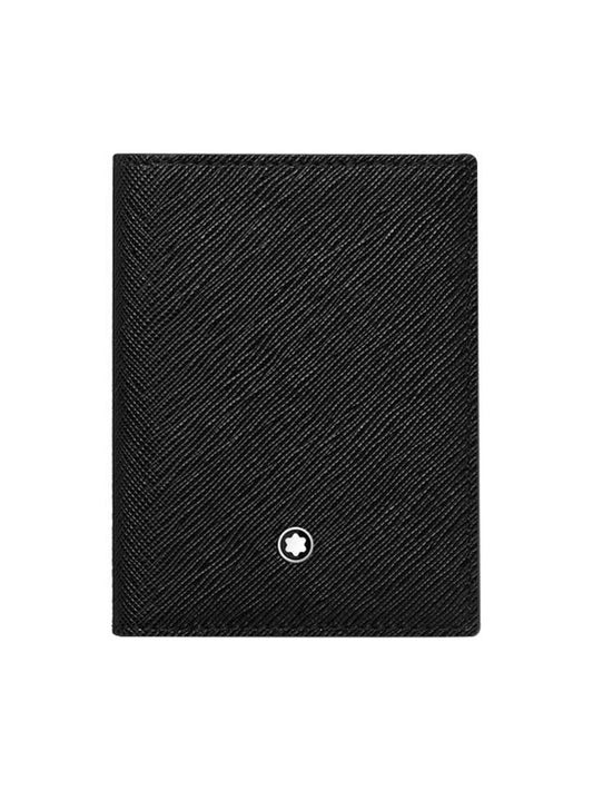 Sartorial Card Holder 4CC Black - MONTBLANC - BALAAN 1