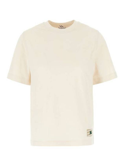 EKD Cotton Short Sleeve T-Shirt Ivory - BURBERRY - BALAAN 2