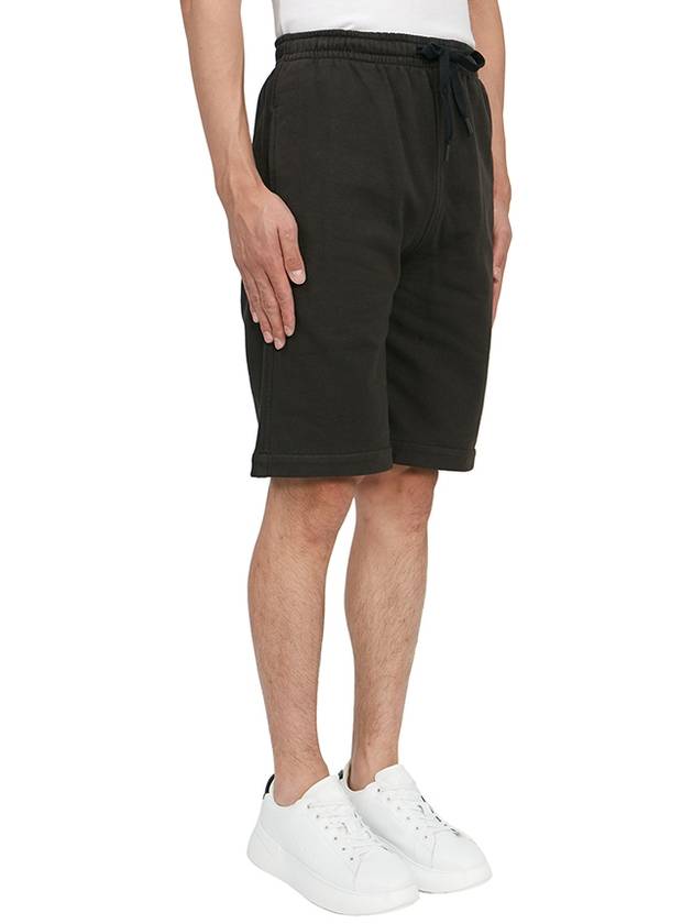 Mahalo Logo Patch Shorts Faded Black - ISABEL MARANT - BALAAN 4