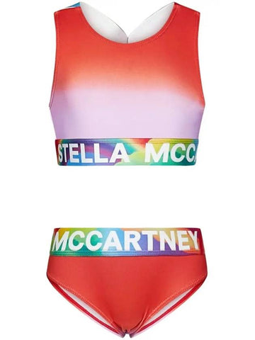 Kids Signature Banding Bikini TUCA95 Z1777 998MC - STELLA MCCARTNEY - BALAAN 1