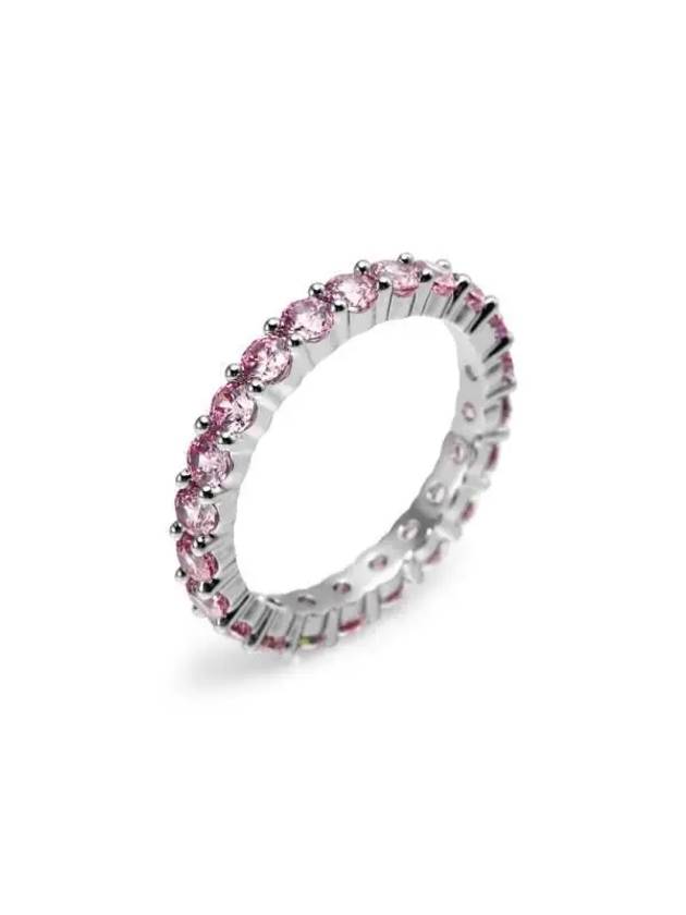 Matrix Vitore Ring Silver Pink - SWAROVSKI - BALAAN 4