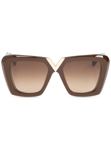 Valentino Eyewear Sunglasses, Women's, Brown - VALENTINO - BALAAN 1