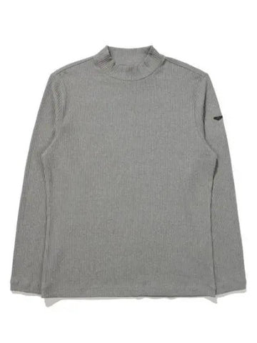 K2 Signature Turtleneck T Shirt W MELANGE LGREY - KATE - BALAAN 1