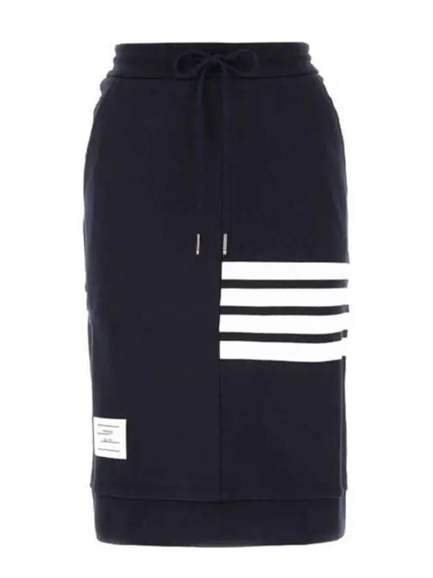 Classic Diagonal Skirt Navy - THOM BROWNE - BALAAN 3