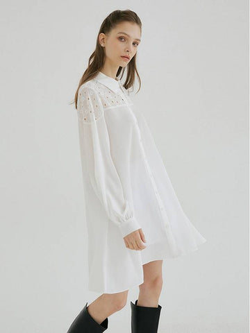 PUNCHING SHIRT DRESS - MULLION - BALAAN 1