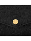 Sarah Monogram Long Wallet Black - LOUIS VUITTON - BALAAN 5