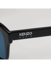 Sunglasses KZ40157I 01V Overfit Square Horn Rim Black - KENZO - BALAAN 5