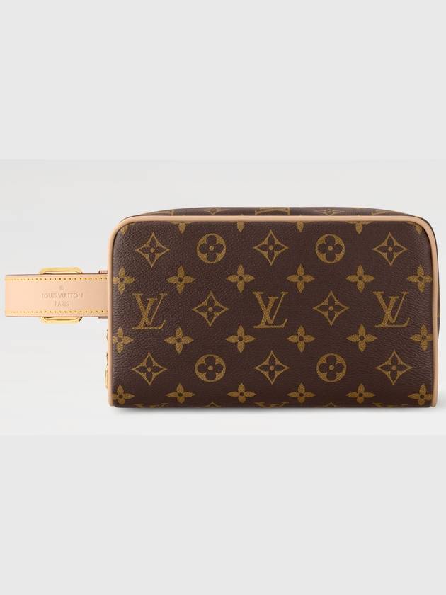 Locker Dopp Kit Monogram Pouch Bag Brown - LOUIS VUITTON - BALAAN 3