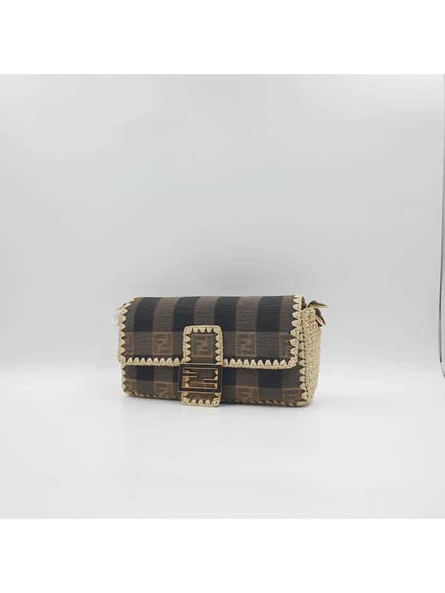 Women s raffia baguette 4264 - FENDI - BALAAN 8