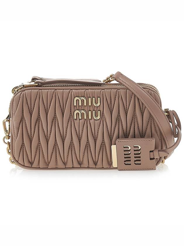 Materasse Nappa Leather Mini Bag Cameo - MIU MIU - BALAAN 2