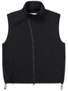 Armor High Neck Nylon Vest BLACK - WEST GRAND BOULEVARD - BALAAN 1